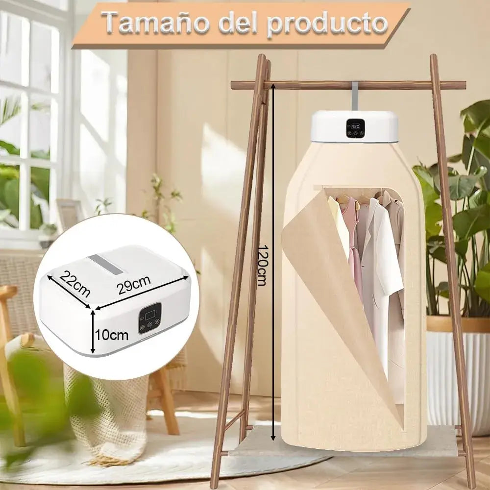 SecaPRO™ – La secadora portátil alemana que seca, esteriliza y cuida tu ropa en minutos.