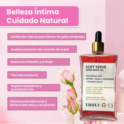 TRULY BEAUTY | Aceite parte intima - Piel Radiante y Suave